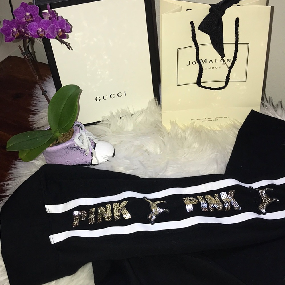 Victoria’s Secret Pink Xs Bling Legging